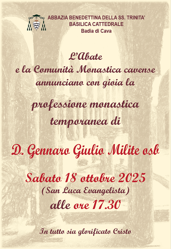 professione monastica